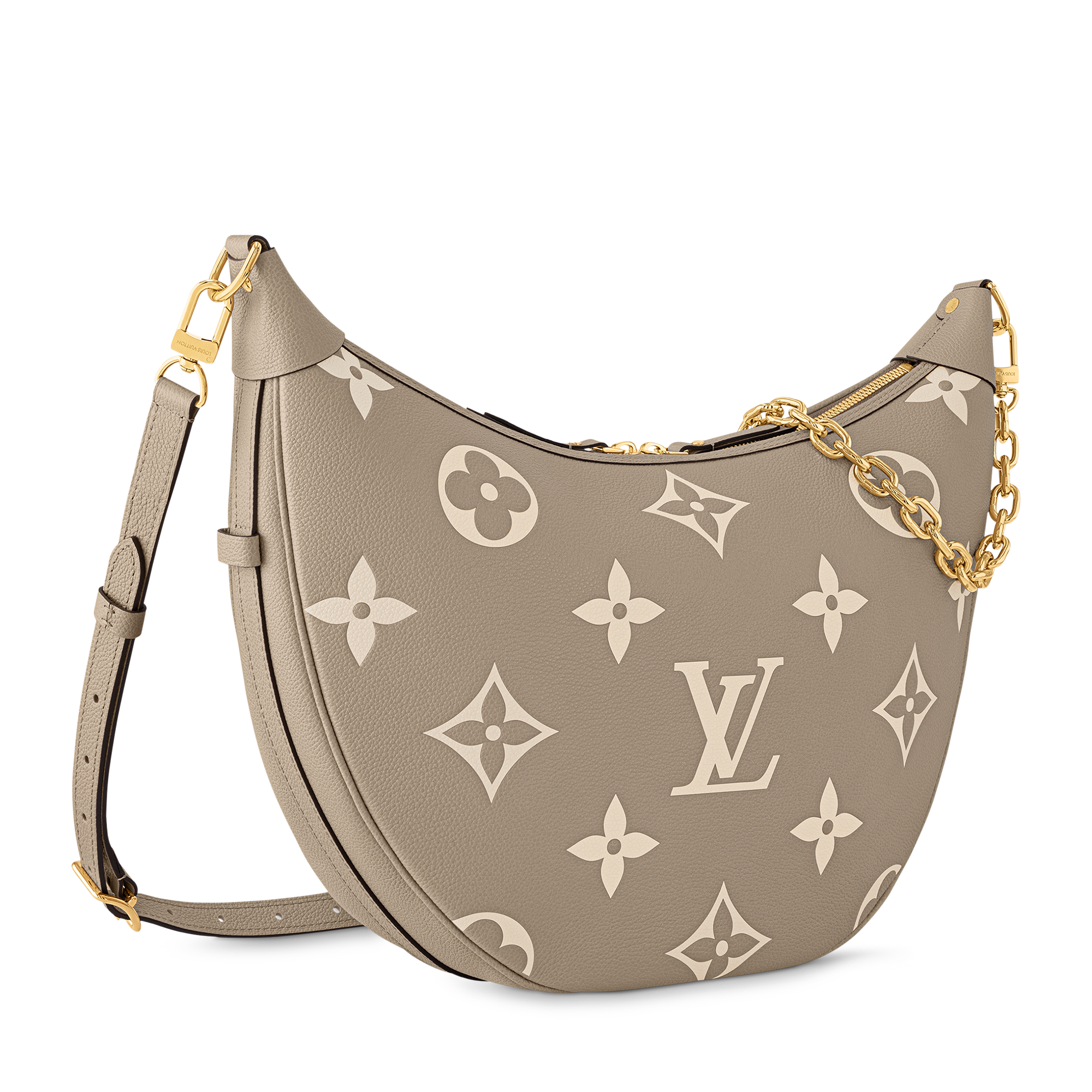 Loop Hobo Bicolor Monogram Empreinte Leather - Handbags | Louis